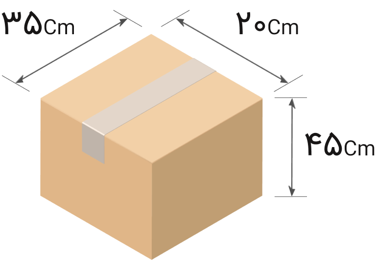 بسته بندی سایز ۶